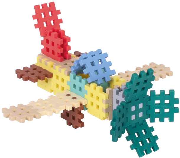Marioinex Mini Waffle Pastel vahvelklotsid, 300 osa – pilt 3