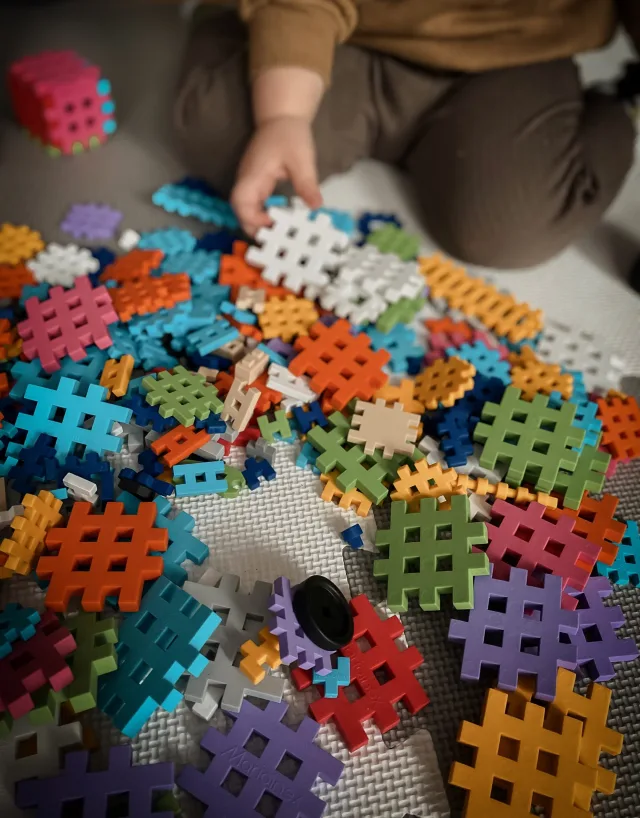 Marioinex Mini Waffle vahvelklotsid, 300 osa – pilt 5