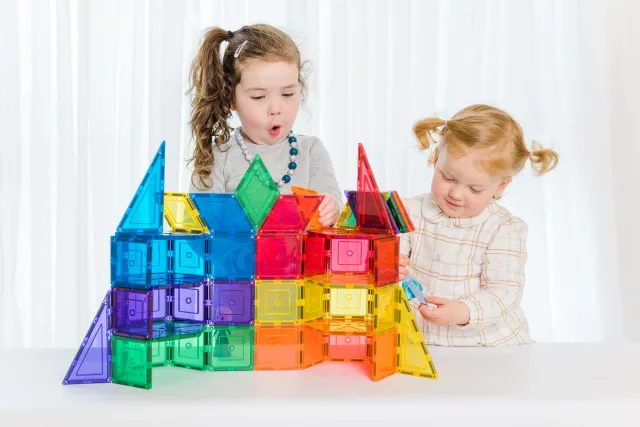 Learn & Grow magnetklotside komplekt Geomeetria, 36 osa – pilt 6