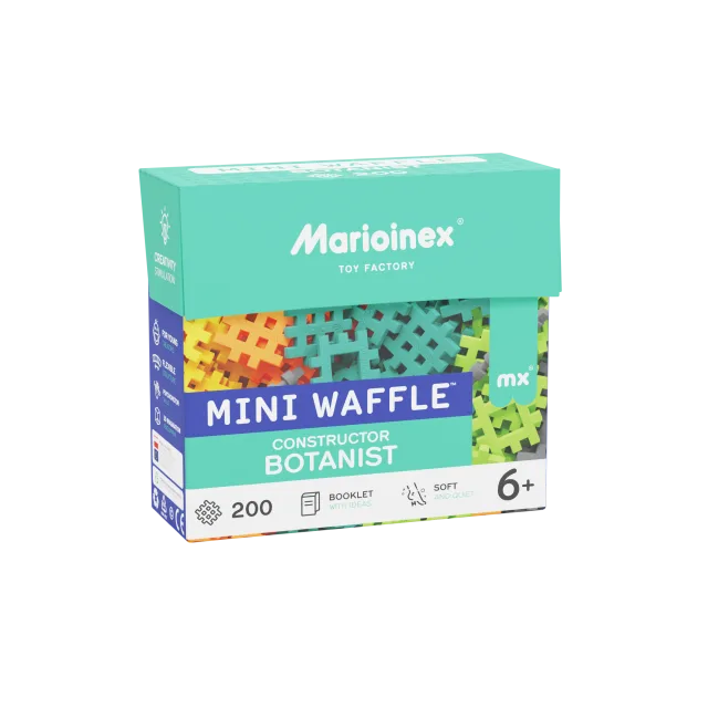 Marioinex Mini Waffle „Aednik“ vahvelklotsid, 200 osa