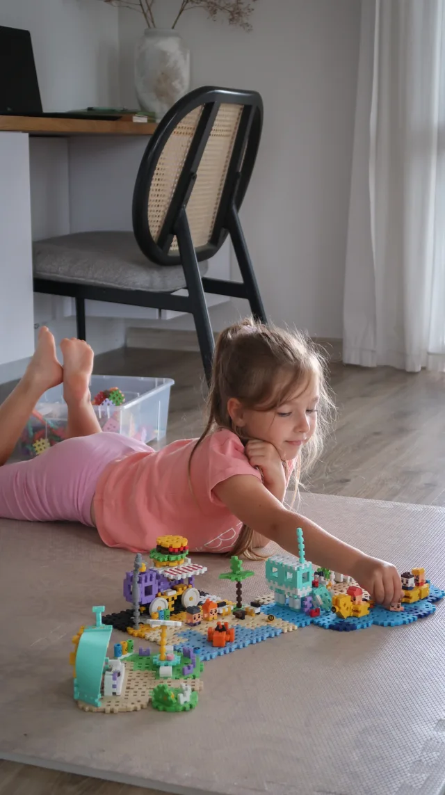 Marioinex Mini Waffle City „Rand“ vahvelklotsid, 148 osa – pilt 6