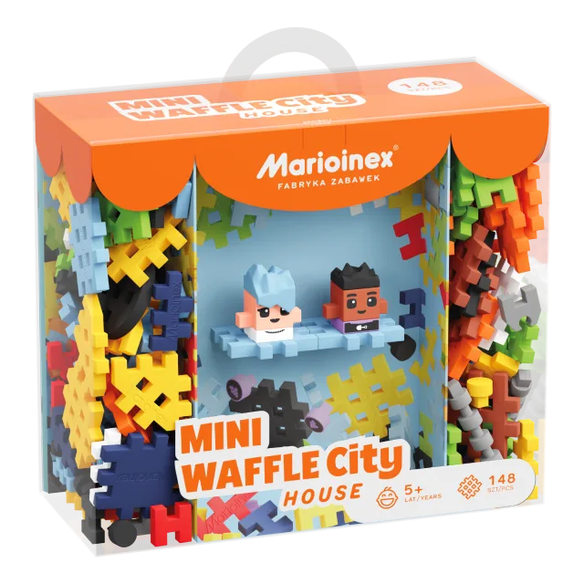 Marioinex Mini Waffle City „Maja“ vahvelklotsid, 148 osa – pilt 9