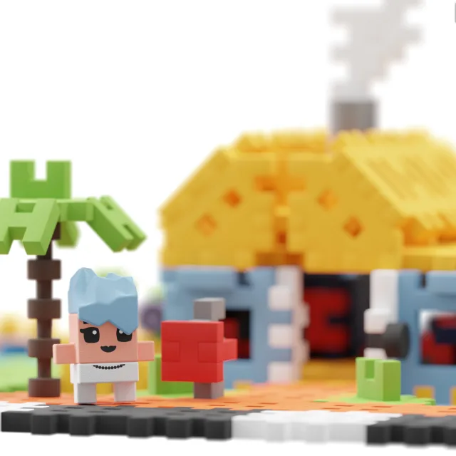 Marioinex Mini Waffle City „Maja“ vahvelklotsid, 148 osa – pilt 4