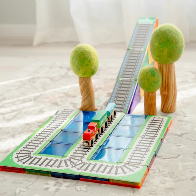 Learn & Grow magnetklotside lisakomplekt Rongirada, 36 osa – pilt 4