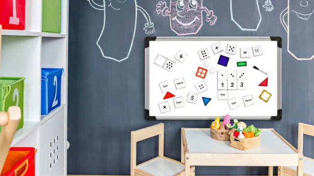 Learn & Grow magnetklotside lisakomplekt "Numbrid", 40 osa – pilt 10
