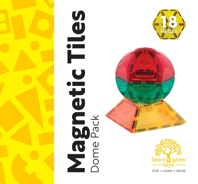 Learn & Grow magnetklotside komplekt Kuppel, 18 osa – pilt 16