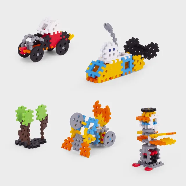 Marioinex Mini Waffle Konstruktor vahvelklotsid, 140 osa – pilt 2
