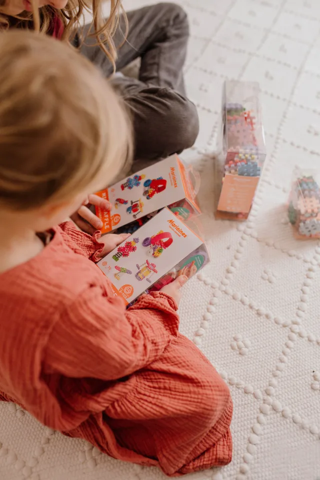 Marioinex Mini Waffle Konstruktor vahvelklotsid, 140 osa – pilt 6