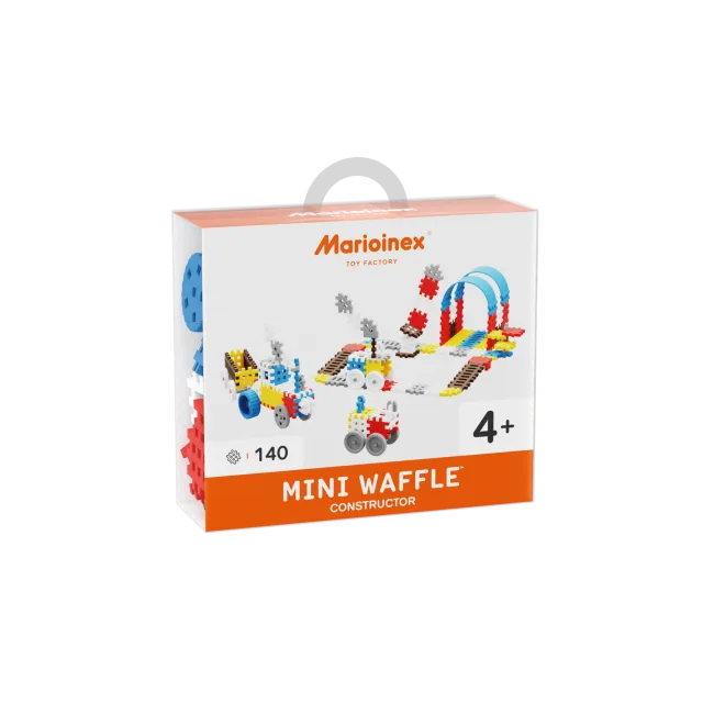 Marioinex Mini Waffle Konstruktor vahvelklotsid, 140 osa
