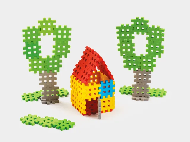 Marioinex Mini Waffle vahvelklotsid, 70 osa – pilt 2