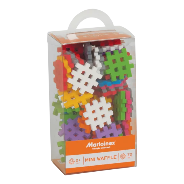 Marioinex Mini Waffle vahvelklotsid, 70 osa