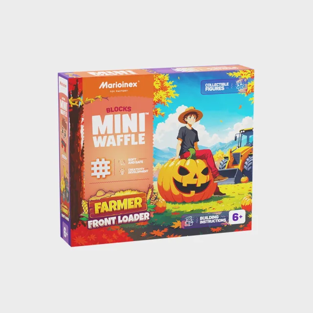 Marioinex Mini Waffle Farmer laadur, 50 osa – pilt 2