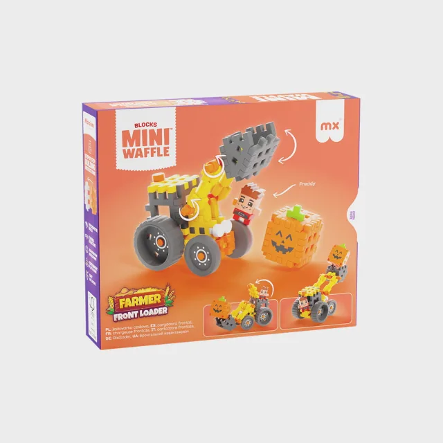 Marioinex Mini Waffle Farmer laadur, 50 osa