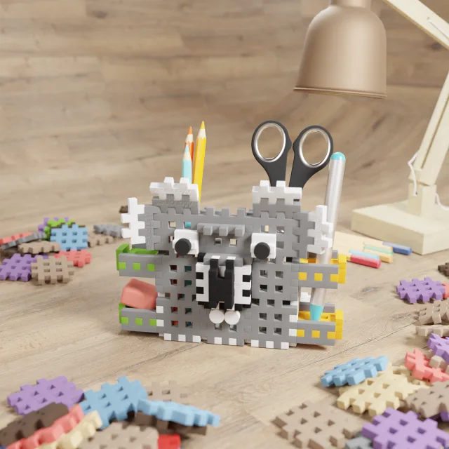 Marioinex Mini Waffle pliiatsitops „Koaala“, 70 klotsi – pilt 4