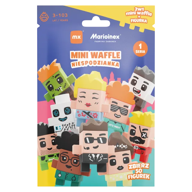 Marioinex Mini Waffle "Üllatus" vahvelklotsid