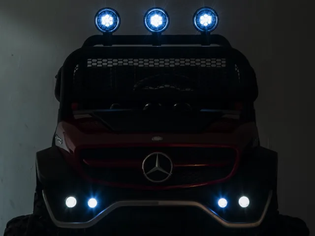Mercedes-Benz Unimog laste elektriauto 12 V, 4 mootorit – pilt 10
