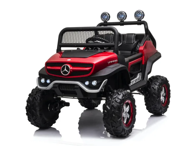 Mercedes-Benz Unimog laste elektriauto 12 V, 4 mootorit