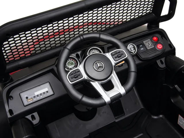 Mercedes-Benz Unimog laste elektriauto 12 V, 4 mootorit – pilt 8