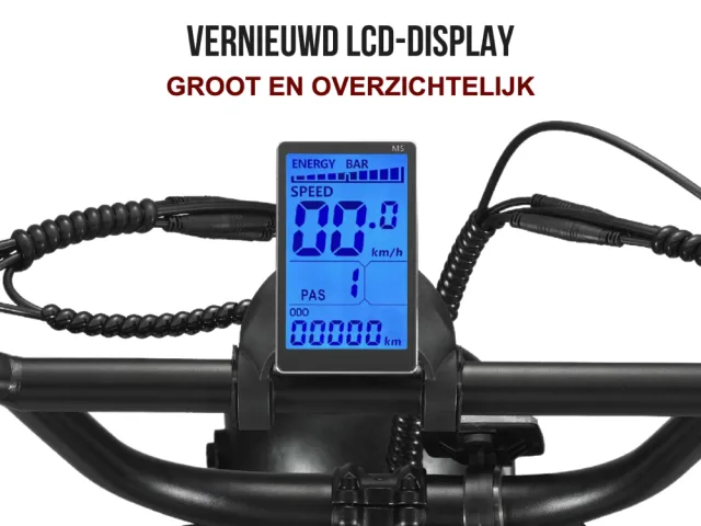 Ouxi V8 elektriline fatbike 48 V tagaistmega – pilt 6