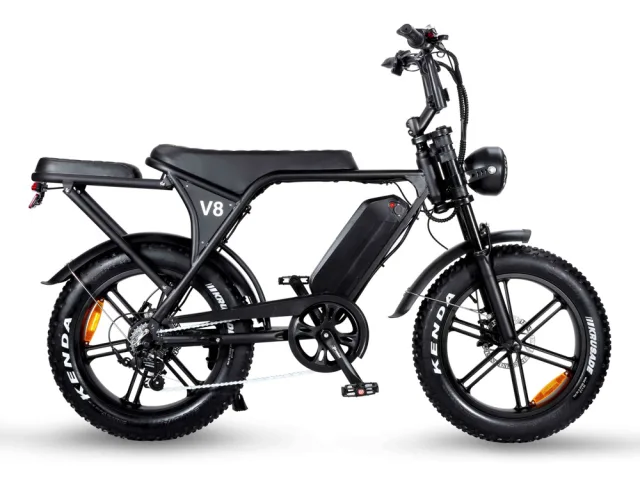 Ouxi V8 elektriline fatbike 48 V tagaistmega – pilt 5