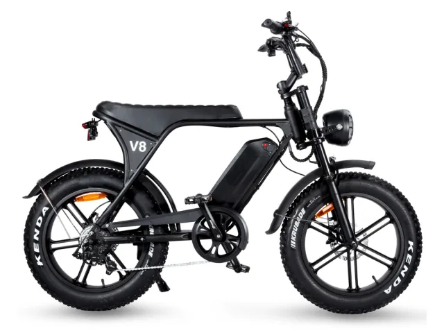 Ouxi V8 elektriline fatbike 48 V tagaistmega – pilt 4
