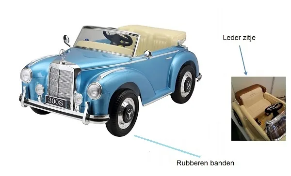 Mercedes-Benz 300S elektriauto 12 V – pilt 2