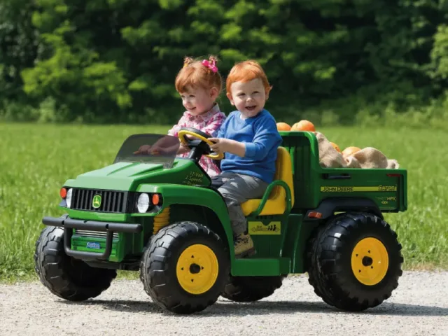 John Deere Gator HPX kahekohaline laste elektriauto 12 V – pilt 10