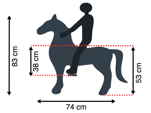 MY PONY sõiduhobune 3–6 aastat – pilt 7