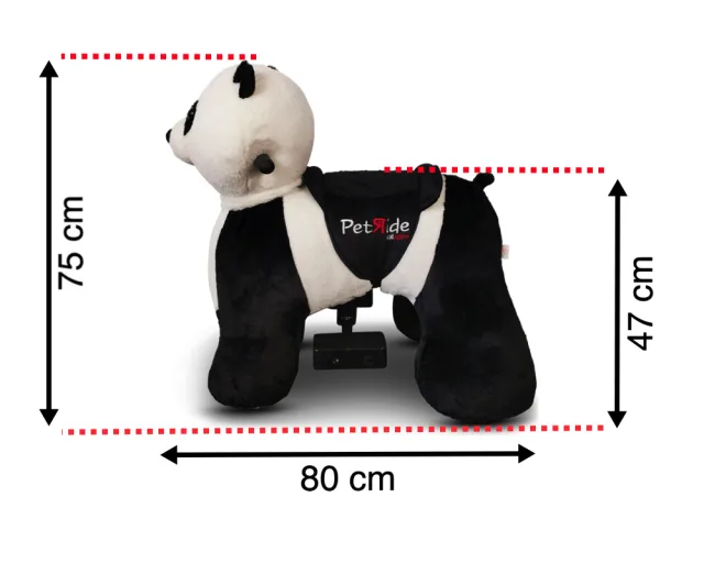 PetRide Panda elektriline sõidumänguasi – pilt 8