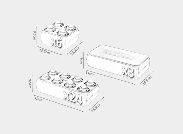 Marioinex suured ehitusklotsid, 33 osa – pilt 4