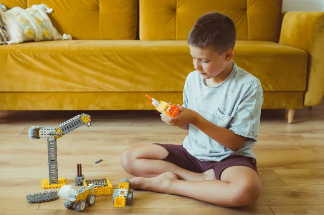 Marioinex Mini Waffle „Ehitaja“ vahvelklotsid, 185 osa – pilt 5