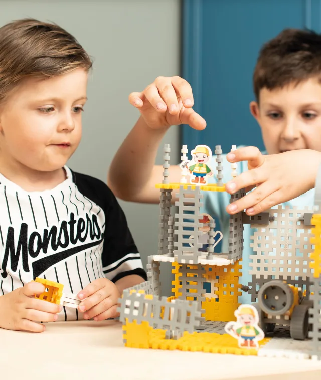 Marioinex Mini Waffle „Ehitaja“ vahvelklotsid, 185 osa – pilt 4