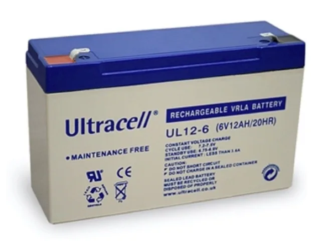 Ultracell aku 6 V 12 Ah