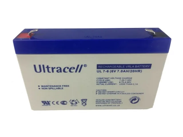 Ultracell aku 6 V 7 Ah