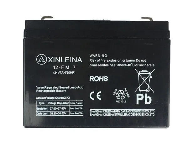 XINLEINA aku 24 V 7 Ah