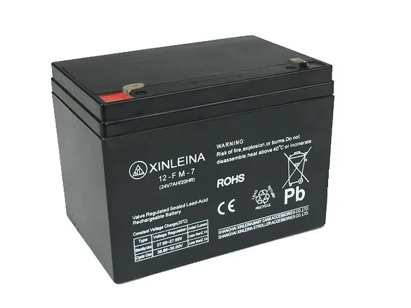 XINLEINA aku 24 V 7 Ah – pilt 2