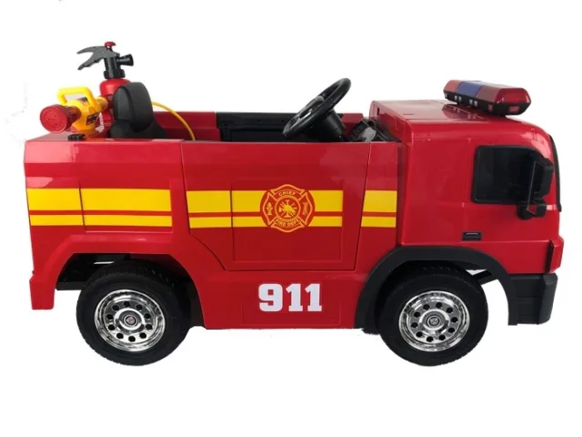 Tuletõrjeauto elektriauto 12 V – pilt 6