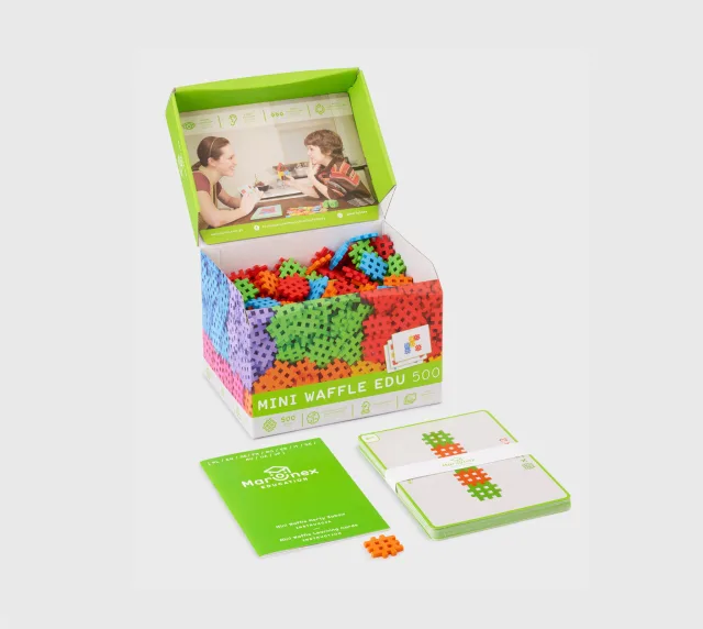 Marioinex Mini Waffle Edu vahvelklotsid, 500 osa – pilt 3