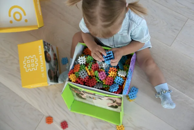 Marioinex Mini Waffle Edu vahvelklotsid, 500 osa – pilt 9
