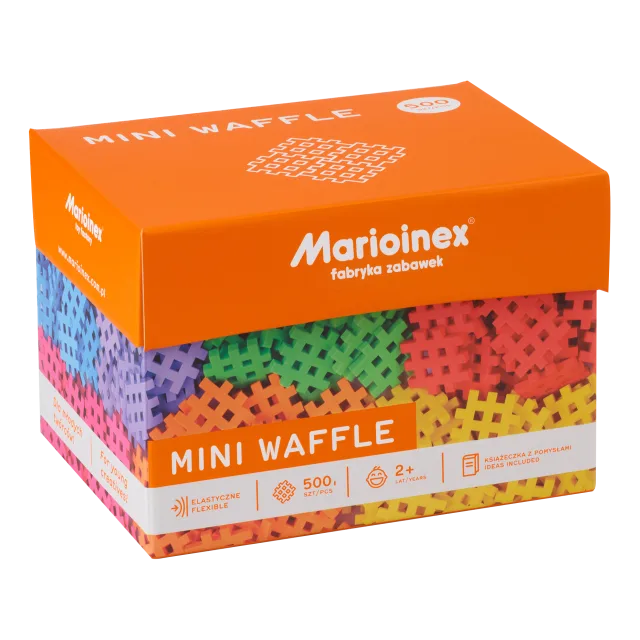 Marioinex Mini Waffle vahvelklotsid 500 osa