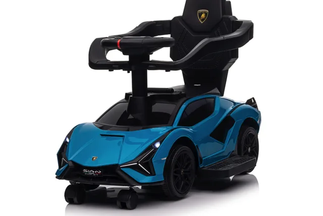 Lamborghini Sian tõukeauto 2 in 1 – pilt 2