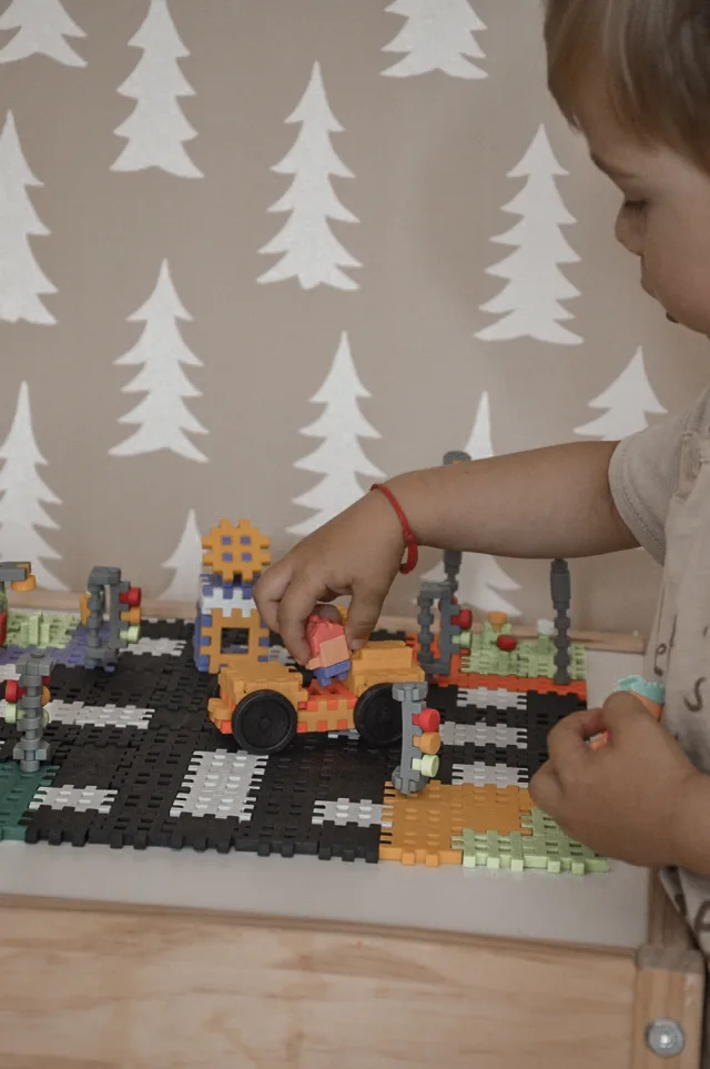 Marioinex Mini Waffle City „Tänav“ vahvelklotsid, 280 osa – pilt 13
