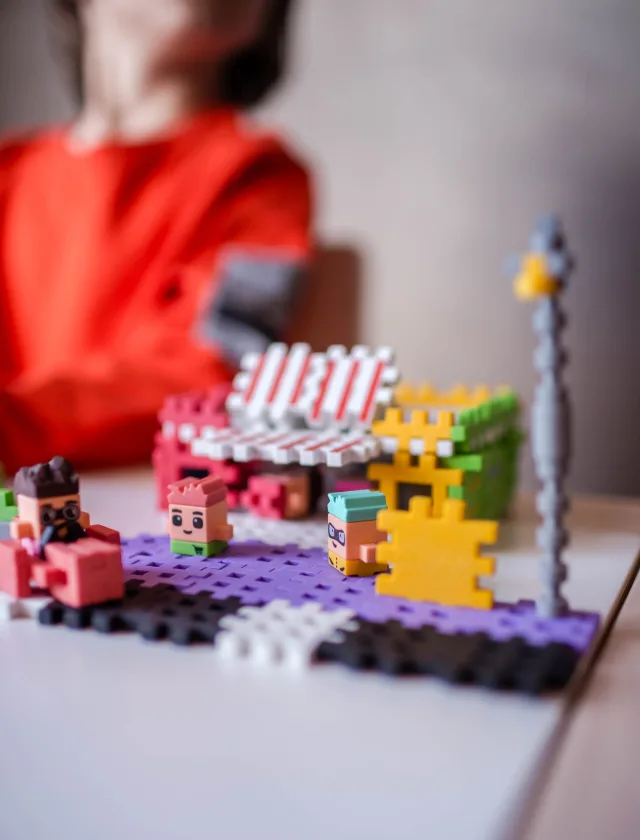 Marioinex Mini Waffle City „Tänav“ vahvelklotsid, 280 osa – pilt 7