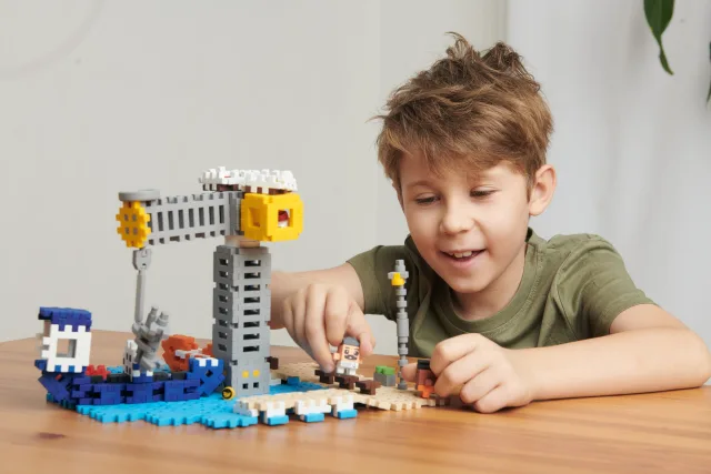 Marioinex Mini Waffle City „Sadam“ vahvelklotsid, 248 osa – pilt 6